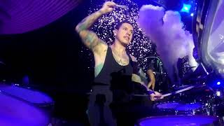 Maluma  23 Live DrumCam Rumania Miguel Ortiz quotTitiquot [upl. by Aicul]