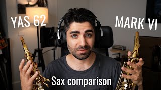 Quick Comparison  Selmer Mark VI vs Yamaha YAS62 [upl. by Bobbie]