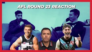 AFL Enjoyers  Round 23 Reaction and Review [upl. by Collbaith206]