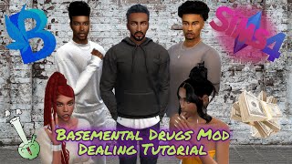 Sims 4  Basemental Drugs Mod Dealer Tutorial amp Gameplay  Part 2 Moving Bricks [upl. by Gnohp180]