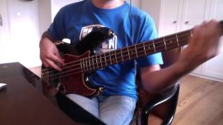 Hands Up  Kellylee Evans  bass cover Bravewood Fender JB serie L replica [upl. by Amadas]