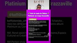 Album platinium de Koffi Olomide point de vente au Congo Brazzaville [upl. by Lotsirhc]