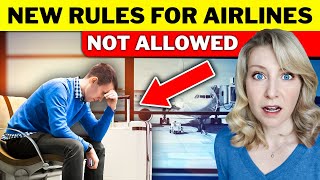 NEW RULES for Airlines Coming this Fall Watch BEFORE You Fly [upl. by Llerrot678]