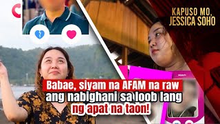 Babae siyam na AFAM na raw ang nabighani sa loob lang ng apat na taon  Kapuso Mo Jessica Soho [upl. by Adnwahsor835]