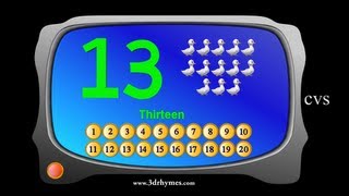 Learn Numbers for Children  3D Animation Counting 120 Numbers song [upl. by Edison]