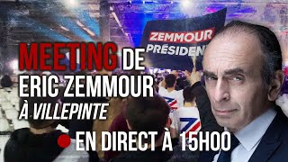 Discours dEric Zemmour à Villepinte [upl. by Eerased]