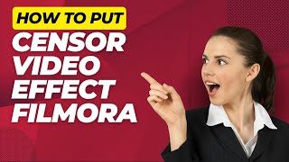 Learn How to Professionally Censor Videos Using Filmora beepfilmora [upl. by Sahcnip925]