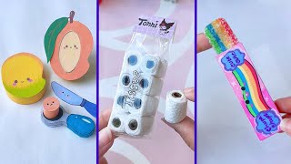 Easy craft ideas miniature craft Paper craft how to make DIYschool projectTonni art and craft [upl. by Annayt]