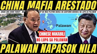 CHINESE MAFIA ARESTADO NAKABILI NG LUPA SA PALAWAN CHINA TINUTUKAN NG BARIL ANG MGA MANGINGISDA [upl. by Einnil965]