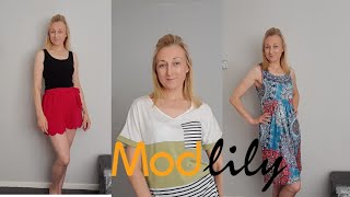 Modlily try on haul video Modlily [upl. by Limbert]