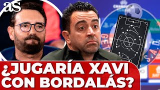 ¿Jugaría XAVI como en el BARCELONA si BORDALÁS fuera su ENTRENADOR [upl. by Eerb]