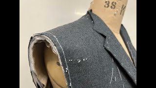 Bespoke Tailoring 20 The Shoulder [upl. by Jorin]