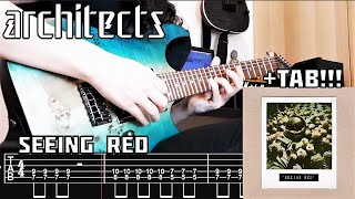 ARCHITECTS  Seeing Red Guitar Cover  TAB NEW SONG 2023 [upl. by Natascha]