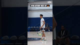 Carmelos son Kiyan Anthony dropped 35 points at NBPA Top 100 Camp 🔥 [upl. by Frida]