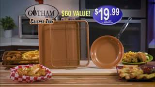 Gotham Steel NonStick Crisper  Copper [upl. by Oruhtra]