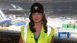 Superdome renovations promise improved game fan experience [upl. by Cherilynn]