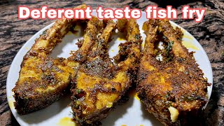 Very tasty and deferent fish fry  fish fry nepali style  fish fry recipe [upl. by Atiuqam]