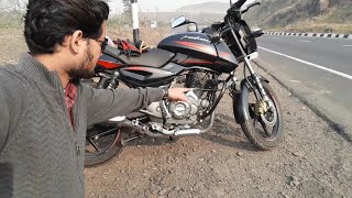 PULSAR 150 BS4MILEAGE TEST on HIGHWAY [upl. by Alten340]