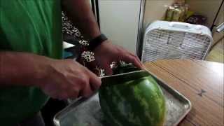 How To Make Watermelon Wine 2015 Part 1 [upl. by Nahc885]