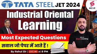 Tata Steel 2024 Industrial Oriented Learning  Tata Steel JET 2024 Mechanical  by Rahul Sir [upl. by Annyrb]