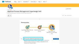 Set up and create the approval process  Approval Process Management Superbadge [upl. by Rapp293]