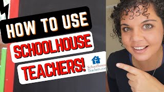 How to Use the Schoolhouse Teachers Homeschool Curriculum 😎 [upl. by Ayotnom]