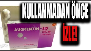 AUGMENTİN BID Tablet Kullanmadan Önce İzle [upl. by Pernell425]