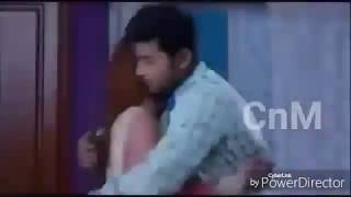 Nandini serial actress malavika wales navel touch and expression must watch [upl. by Bearce]