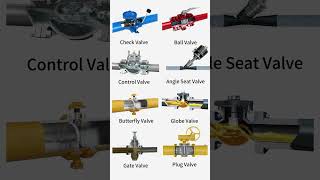 Various types of valves collection animation valves mechanical up [upl. by Arihay826]