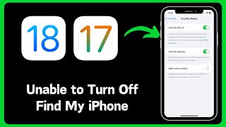 How to Fix Find My iPhone Greyed Out in iOS 1718  Turn Off Find My iPhone [upl. by Cherilyn481]