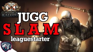 EARTHSHATTER JUGGERNAUT SLAM  PoE Leaguestarter Build 325 Settlers of Kalguur [upl. by Legnalos]