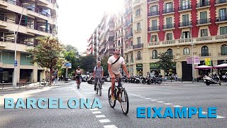 4K BARCELONA EIXAMPLE DISTRICT WALKING TOUR 2023 SPAIN 4K [upl. by Ardnoet242]