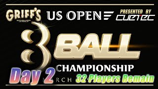 Day 2 Part 2  US OPEN 8BALL CHAMPIONSHIP  10000 ADDED  GRIFFS LAS VEGAS [upl. by Novets723]