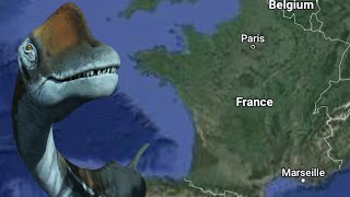 Prehistoric creatures all around the world S2  episode 5  Dinosaurs of France [upl. by Nataniel]