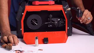 iBell Gas less MAG Welding Machine  Malayalam review [upl. by Aynod]