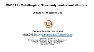 11 Miscibility Gap [upl. by Etienne891]