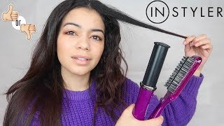 TESTING THE INSTYLER MAX ON CURLY HAIR  HONEST OPINION [upl. by Paloma]