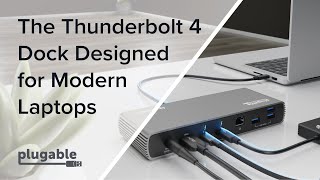 The Thunderbolt 4 Dock Designed for Modern Laptops [upl. by Hackett]