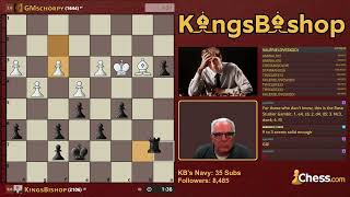 GMschorpy vs KingsBishop  Bishops Opening  Vienna Hybrid Variation [upl. by Reivad]