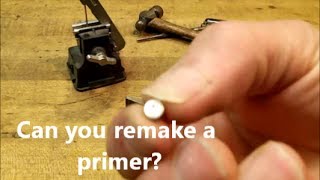 What if you cant buy primers for handloading DIY ammo option [upl. by Karalynn]