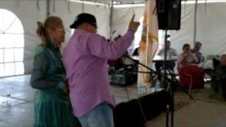 Kayenta AZ Elder Fest 2011 Miss Navajo Elderly Sings [upl. by Ttenrag]