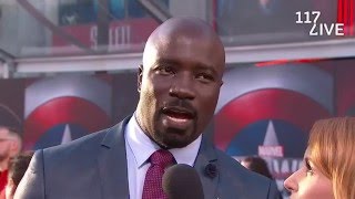 Mike Colter Talks Luke Cages Good and Bad Sides [upl. by Ainesy]