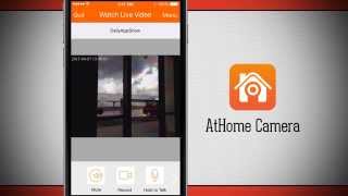 AtHome Camera iPhone App Demo  DailyAppShow [upl. by Feeney]