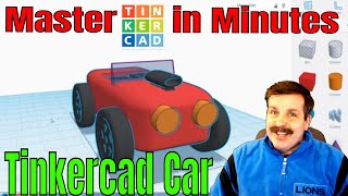 Create an Amazing Tinkercad Car in JUST Minutes [upl. by Assyli]