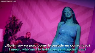 Rihanna  Work ft Drake  Lyrics  Español  Video Official [upl. by Dermot]