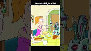 Who wouldnt want to wake up with abs Rick and Morty S06E04 film shorts rickandmorty100 [upl. by Aeila]