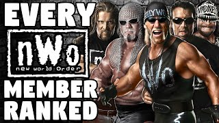 Every nWo Member Ranked From WORST To BEST [upl. by Esiuolyram132]