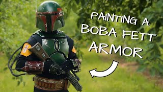 PAINT and ASSEMBLE Your Own Foam BOBA FETT ARMOR  With Templates [upl. by Clercq]