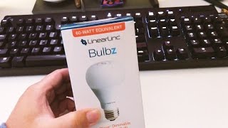 GoControl ZWave Dimmable LED Light Bulb LB60Z1 UnboxingInstallation and Review [upl. by Akoyn]