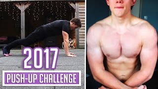 2017 PUSH UPS IN A DAY 2017 PUSHUPS CHALLENGE [upl. by Iaoh]